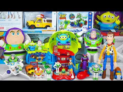Unboxing Disney Pixar Toy Story toy collection ASMR | Toy Story Pizza Planet Transformation Alien