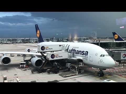 Premium Economy Flight Review - Lufthansa A380 Frankfurt (FRA) to Singapore (SIN) LH778 D-AIMF