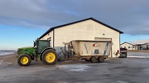Sunday morning breakfast for our cows | Drumgoon Dairy