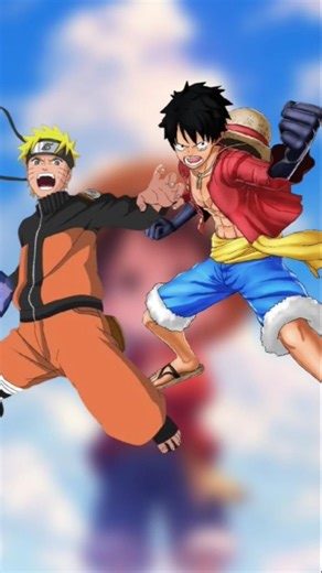 Naruto VS Luffy God like fight #anime #viral #goku #naruto #dbs #dbz #shorts