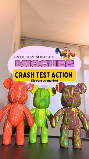 Activité créative pour enfants : Test du kit Action