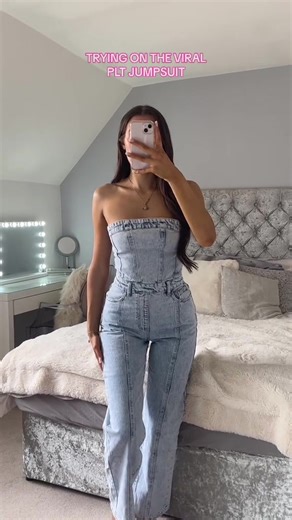 Discover the PLT Denim Jumpsuit Collection