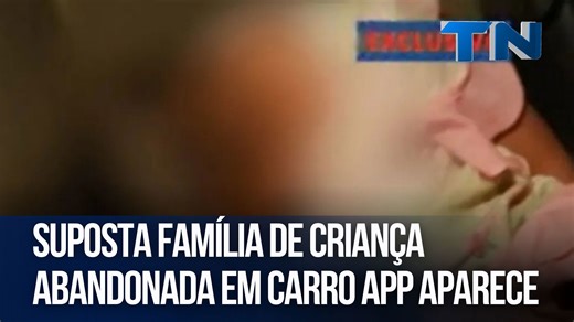 Suposta família de criança abandonada em carro app aparece