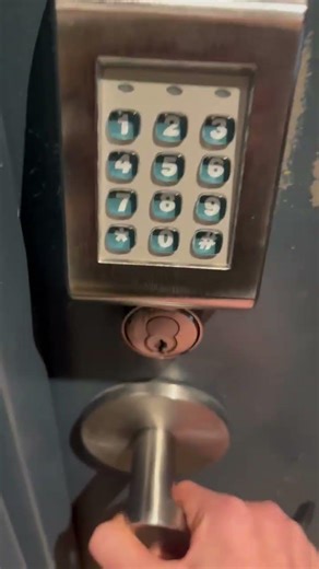 Commercial Mortise Keypad Lock with BEST SFIC cylinder