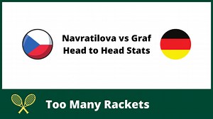 Navratilova vs Graf Head to Head Stats - 9 - 9