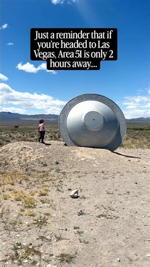 Proper use of free will right here 👽🛸 #area51 #lasvegas #roadtrip #nevadaroadtrip #aliens