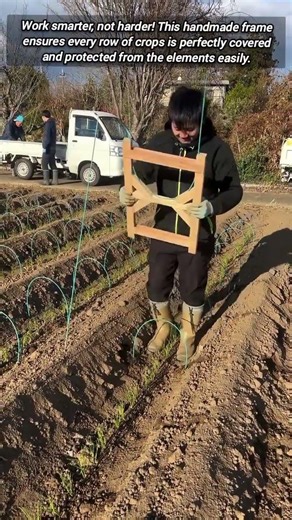 How To Use A Simple Wooden Frame For Gardening