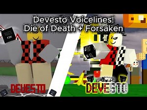 All Devesto Voicelines – Die of Death + Forsaken