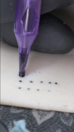 Buried The Needle Into The Skin #tattoo