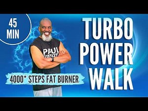 4000 Steps🔥 Turbo Power Walk – Fat-Burning Cardio Zone