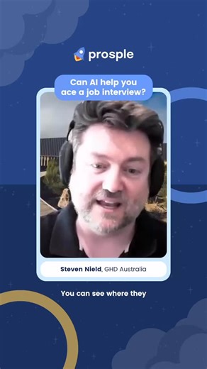 Prosple Australia on Instagram: "GHD Graduate Career Launchpad | Can AI ACTUALLY help you in a job interview? 🧐 Catch the full interview: Search ‘Prosple GHD Launchpad’ on YouTube #graduates #applicationtips #australiancompany #graduatecareer #earlycareer"