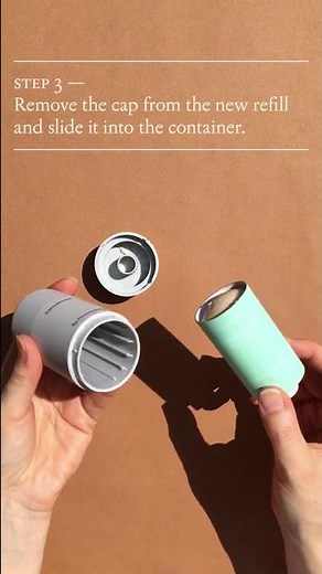 How to Refill — Deodorant