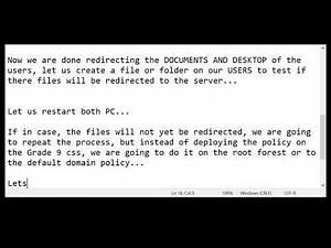 5 folder redirection
