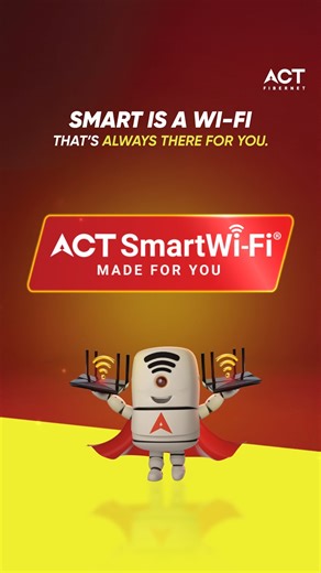 Smart is a Wi-Fi that doesn't make you choose. #ACTFibernet #ACTSmartWiFi #MadeForYou | ACT Fibernet