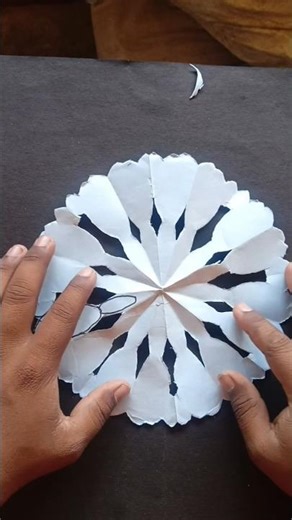 Wow!Amazing pepar Craft| easy and wonderful|#shortsviral#diy#craft#snowflakes#hsr#hsrcreative#design