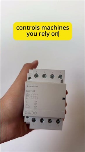 This Small Contactor Controls Powerful Machines