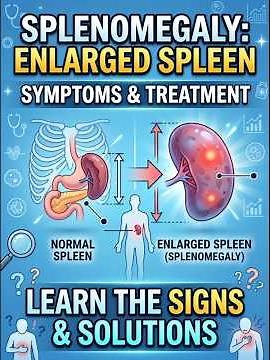 Splenomegaly (Enlarged Spleen): Symptoms and Treatment