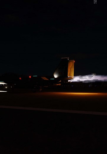 Saudi F-15 Flight Simulation Experience