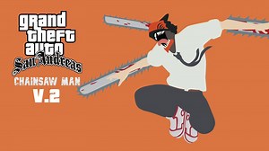 GTA San Andreas Chainsaw Man Animations V2 Fix Mod - GTAinside.com