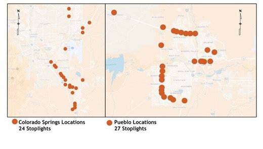 Crews planning upgrades to more than 50 traffic signals in Colorado Springs, Pueblo