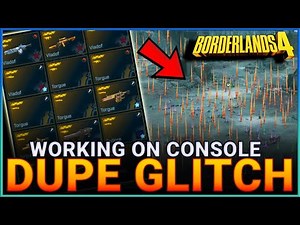 Borderlands 4 CONSOLE DUPE GLITCH WORKS - How To Duplicate Weapons & All Other Items BL4