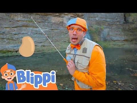 Blippi's Fishing Trip | Blippi Educational Videos | Party Playtime!