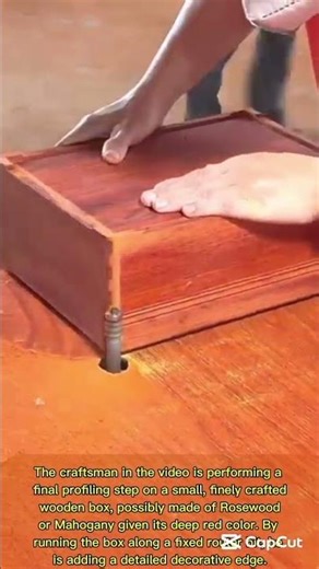 Crafting a Fine Wooden Box with a Router 👍