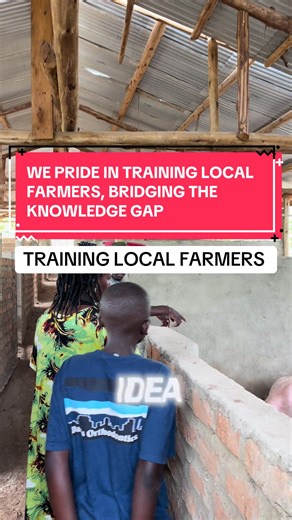 Community based farm that prides itself in training local farmers, bridging the knowledge gap #OffGridFarms #foryoupage