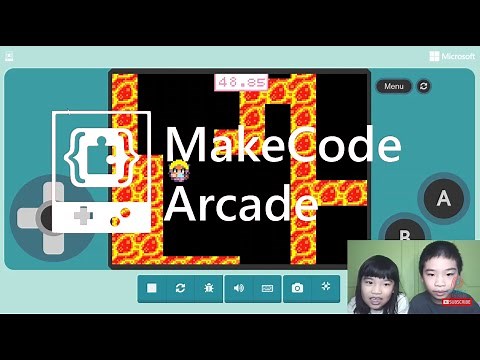 Secrets of GAME DEVELOPMENT: Create your own *LAVA MAZE* GAME in Microsoft MakeCode Arcade