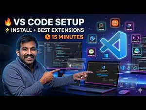 🚀 Visual Studio Code Complete Setup Guide (2026) | Install & Boost Productivity