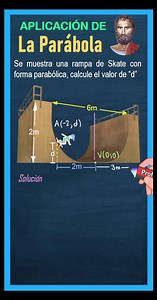 APLICACIONES DE LA PARABOLA #parabola | Profe Casas
