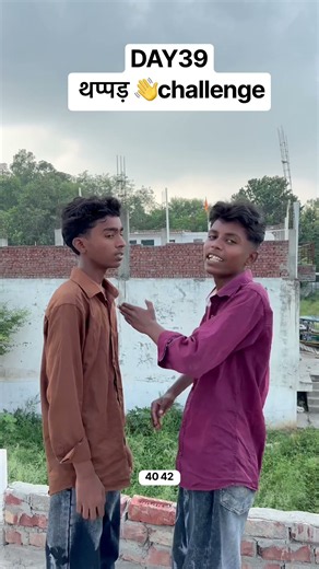 DAY39 थप्पड़👋￼challenge # #attli #shorts #challenge #explore #fyo#goviral