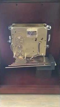 Thomas Tompion St Michael Triple Chime Mantel Clock by Howard Miller