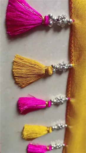 #trending #sareekuchu #tassels #saree #sareekuchudesigns #newsareekuchudesign #easysareekuchu #beats