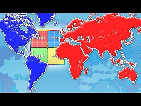 Countries with LEFT and RIGHT Government