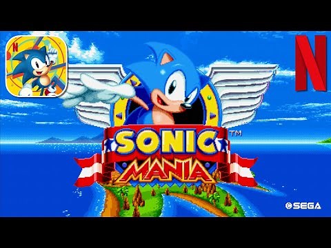 Sonic Mania Plus - NETFLIX - iOS / Android Gameplay