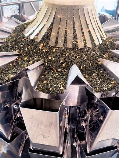 Efficient Tea Packing Machine with 14 Head Weigher