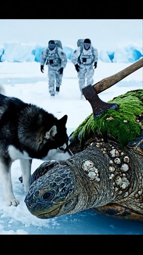 Giant Sea Turtle Rescued on Arctic Ice at −71°C 🧊🐢