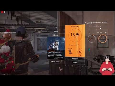 🎮 GAME TIME! THE DIVISION 2 WINTER EVENT 2025 RANDOM ACTIVITIES/BOUNTY KRAMPUS DAY 4