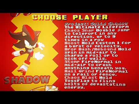 Solid Shadow - Sonic Robo Blast 2