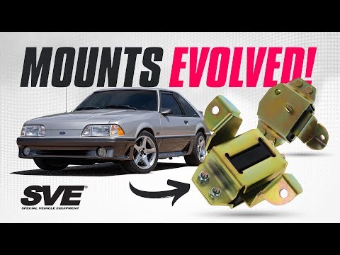 Fox Body & SN95 SVE Urethane Motor Mounts - Overview & How To Install