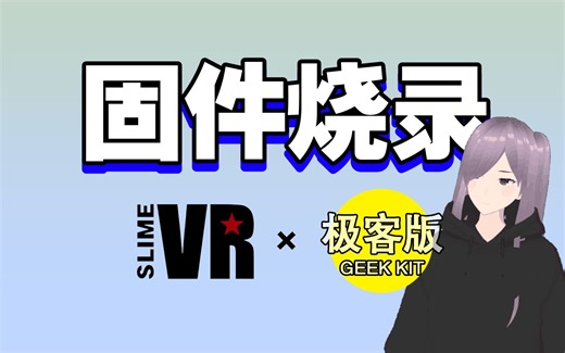 【SlimeVR】不会烧录固件？赤灵教你！30块大战全身追踪！