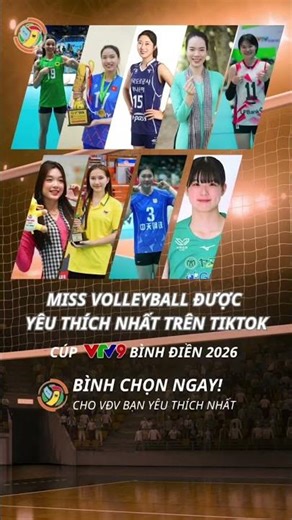 🔴Nguyễn Thị Phương - Miss Volleyball cúp VTV9 - Bình Điền 2026 ♥️