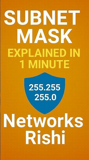 Subnet Mask Simplified–CCNA Must-Know #ccna #ipaddress #hindi #subnetmask #networking #networksrishi