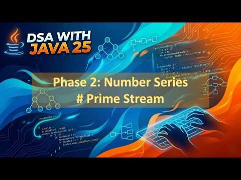 #8 Number Series : Prime Stream #logicbuilding