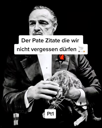 Inspirierende Zitate von Don Vito Corleone