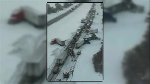 All lanes re-open after multi-car pile-up on NYS Thruway near Batavia