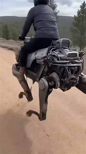 Quadruped Mobility Bike – Live Road Test#FutureMobility #ExperimentalEngineering #RoboticVehicles