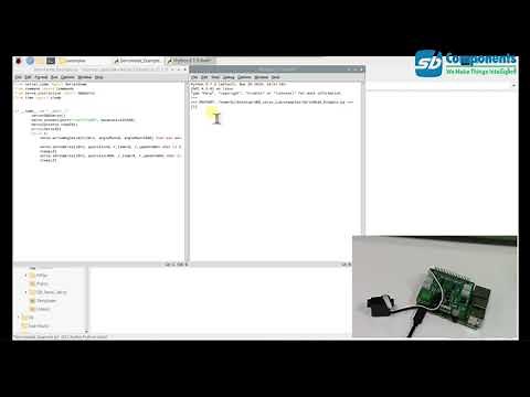 SB Servo Python Library with examples