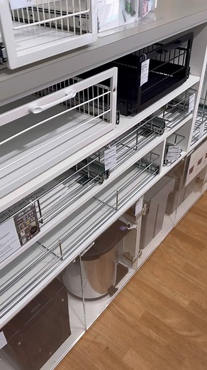 No more crouching & digging! Pull-out baskets turn deep cabinet corners into accessible zones. Slide them out to reveal your wipes, scrubbers & bin bags in one smooth motion. It’s smart, simple & keeps everything in sight. Discover pull-out baskets at Howards Storage World. | Howards Storage World Australia